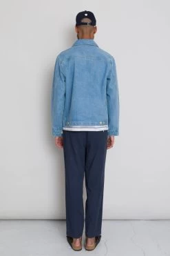 Assembly Pant - Navy Summer Twill -Clothing Sales Store AW24preMarcelostyledshots 375