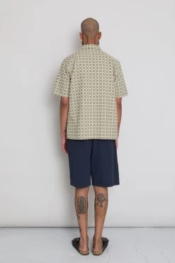 Gabe Shirt - Sage Tapestry 18 Gabe Shirt - Sage Tapestry -Clothing Sales Store AW24preMarcelostyledshots 562