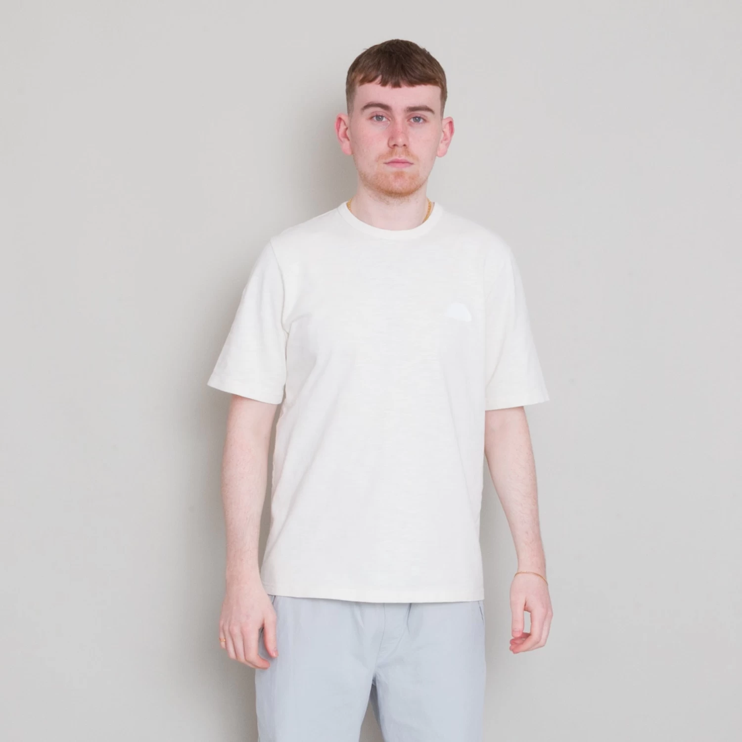 Slub Tee - Ecru 4 Slub Tee - Ecru - Image 2