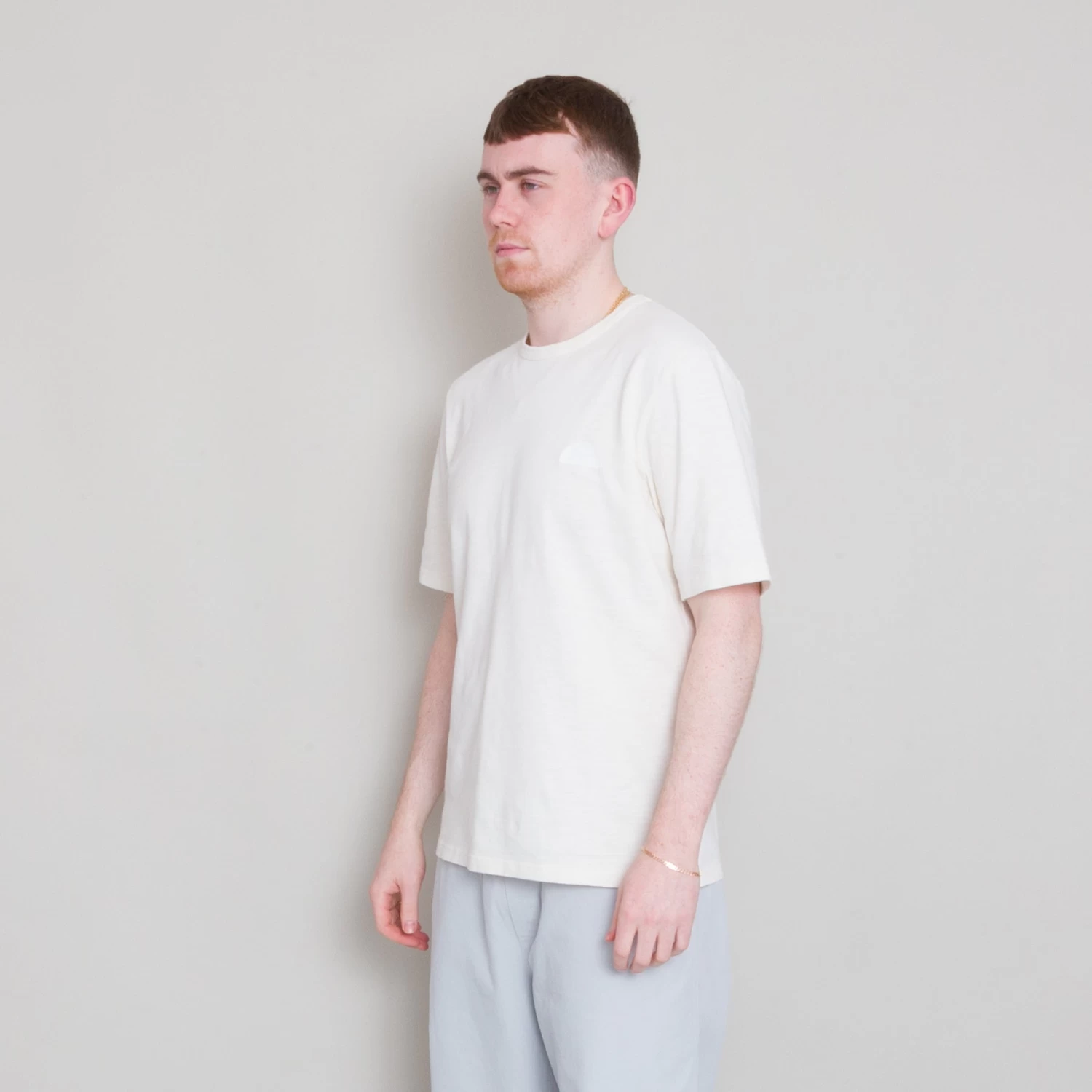 Slub Tee - Ecru 5 Slub Tee - Ecru - Image 3