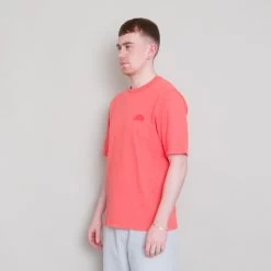 Slub Tee - Coral 12 Slub Tee - Coral -Clothing Sales Store Archivess242 076