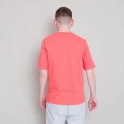 Slub Tee - Coral 11 Slub Tee - Coral -Clothing Sales Store Archivess242 078