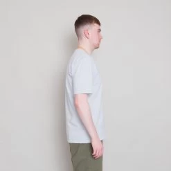 Contrast Sleeve Tee - Mist -Clothing Sales Store Archivess242 114