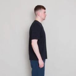Pocket Nep Assemby Tee - Soft Black -Clothing Sales Store Archivess242 166