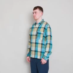 Patch Shirt - Multigingham Check -Clothing Sales Store Archivess242 174