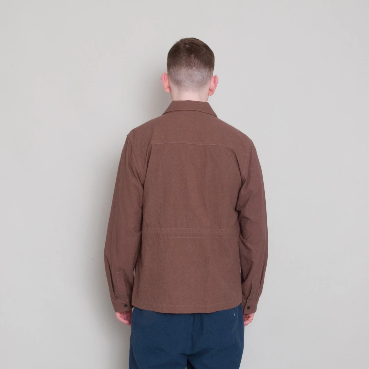 Assembly Jacket - Ash Brown Crinkle 6 Assembly Jacket - Ash Brown Crinkle - Image 4