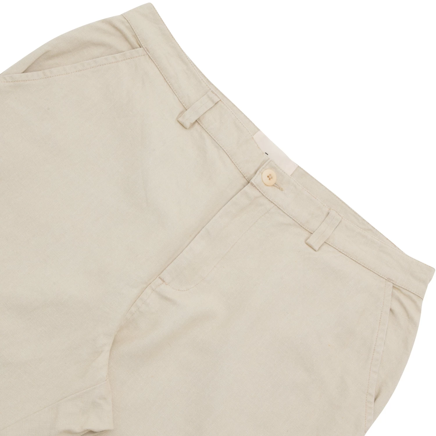 Barrel Leg Pant - Stone Hemp Canvas 10 Barrel Leg Pant - Stone Hemp Canvas - Image 8