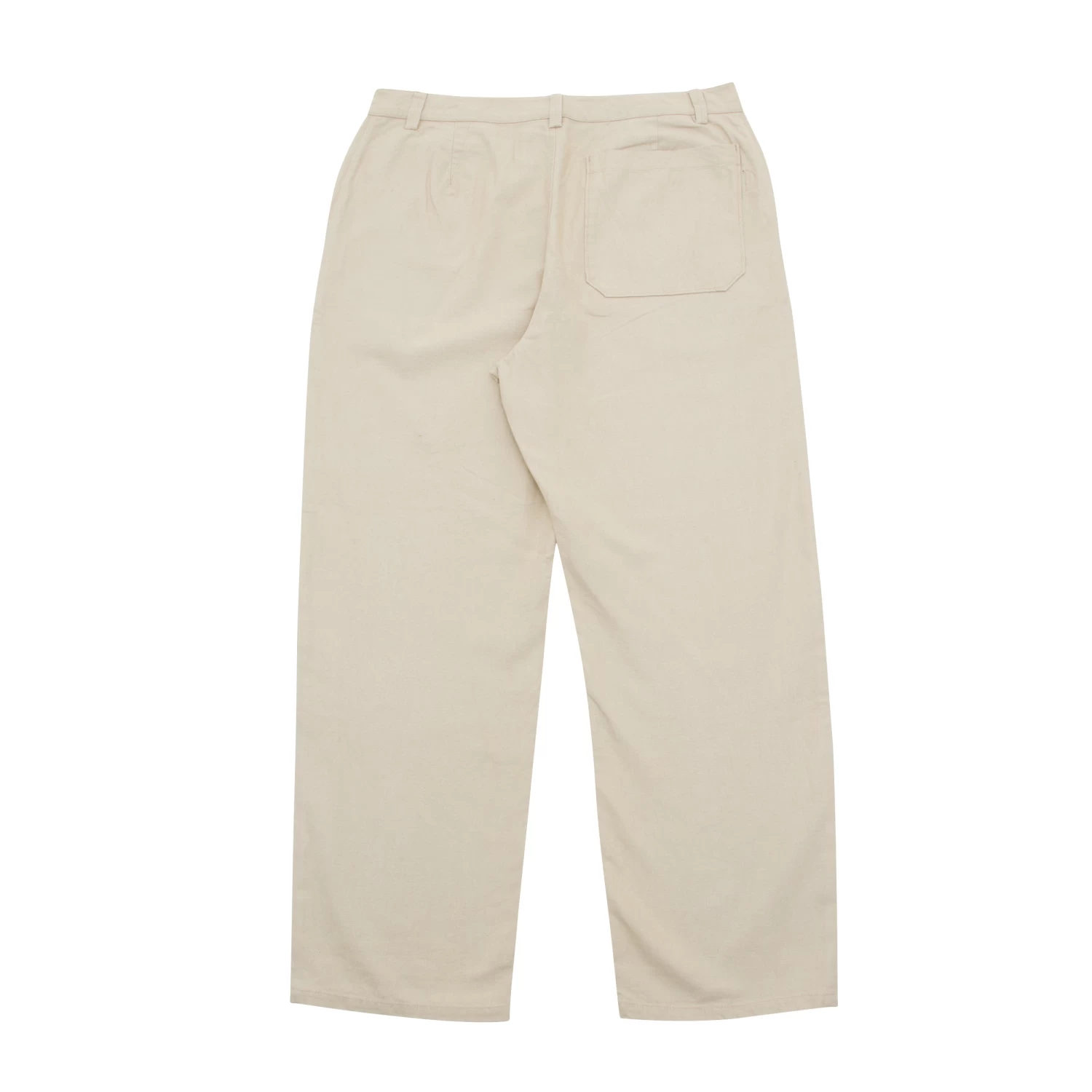 Barrel Leg Pant - Stone Hemp Canvas 11 Barrel Leg Pant - Stone Hemp Canvas - Image 9