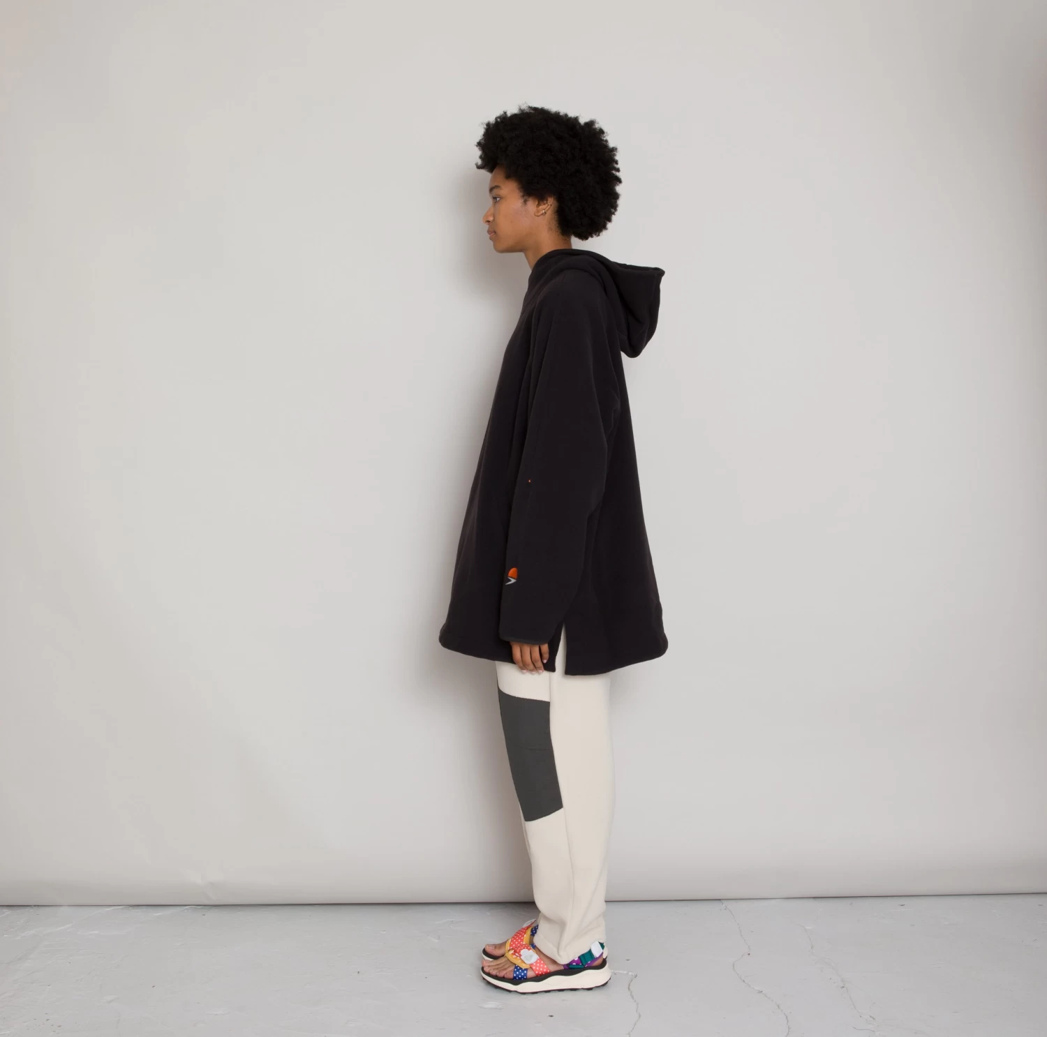 Folk X Speedo Polar Rivet Hoodie - Soft Black 5 Folk X Speedo Polar Rivet Hoodie - Soft Black - Image 3