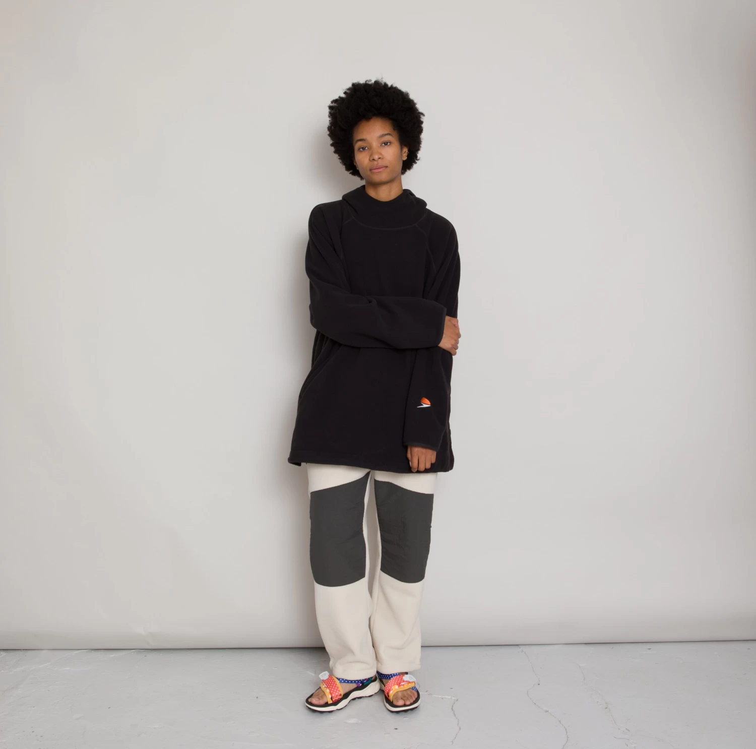 Folk X Speedo Polar Rivet Hoodie - Soft Black 7 Folk X Speedo Polar Rivet Hoodie - Soft Black - Image 5