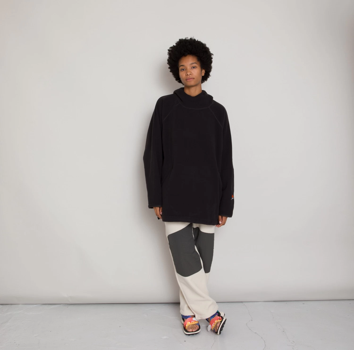 Folk X Speedo Polar Rivet Hoodie - Soft Black 9 Folk X Speedo Polar Rivet Hoodie - Soft Black - Image 7