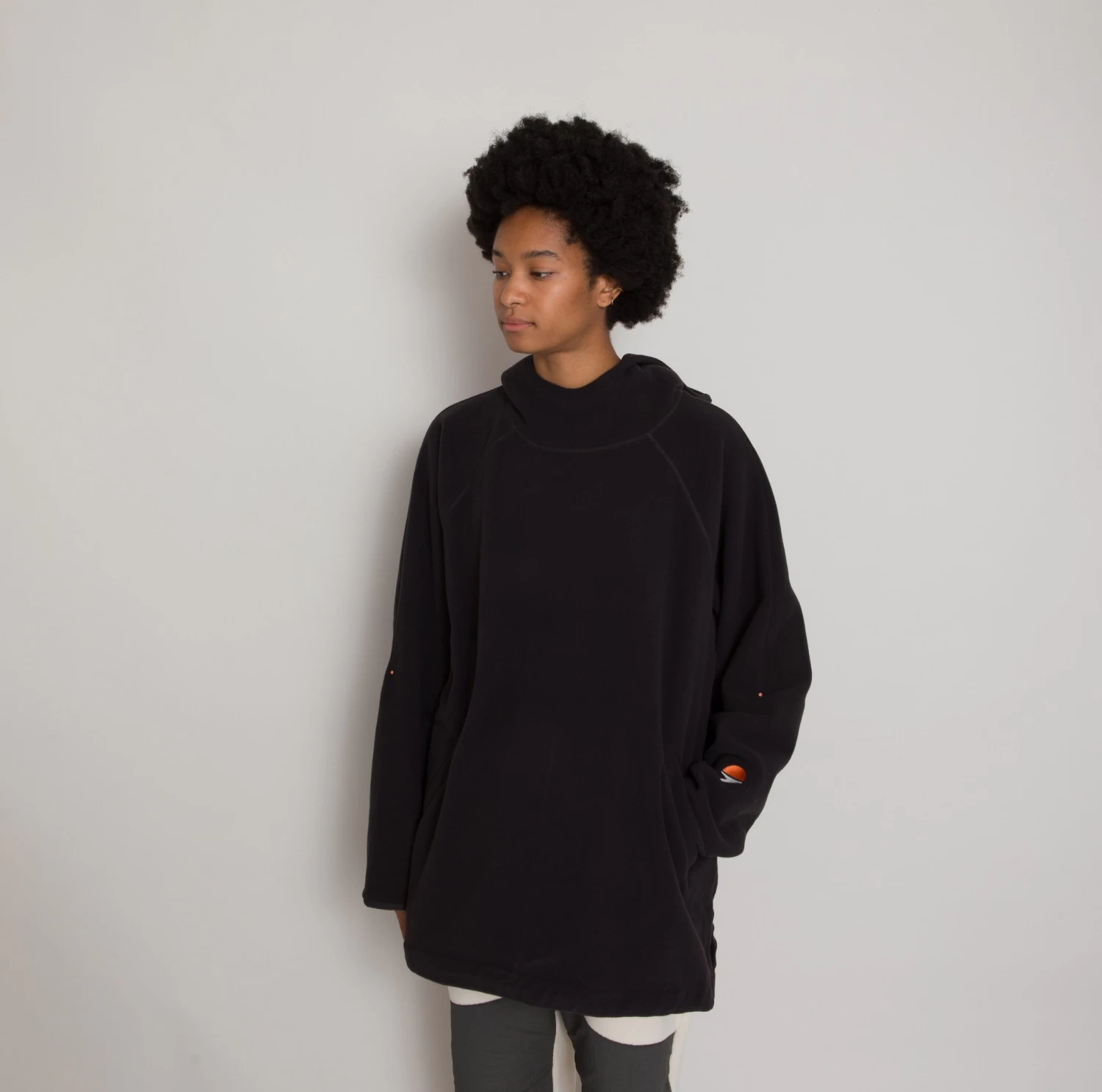 Folk X Speedo Polar Rivet Hoodie - Soft Black 8 Folk X Speedo Polar Rivet Hoodie - Soft Black - Image 6