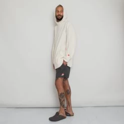 Folk X Speedo Polar Rivet Hoodie - Light Sand -Clothing Sales Store MarceloSpeedo 224