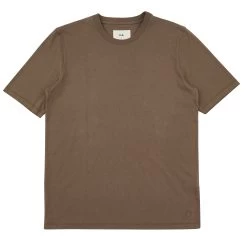 Contrast Sleeve Tee - Ash Brown