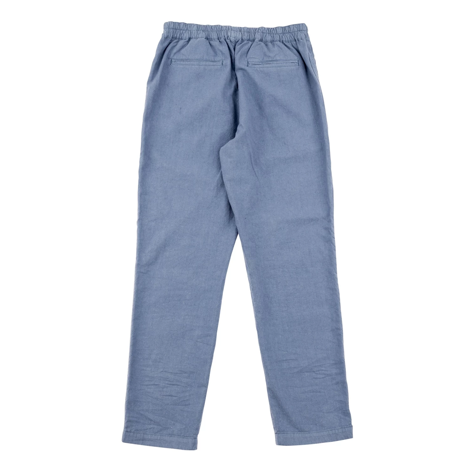 Cotton Linen Trouser Drawcord - Woad 13 Cotton Linen Trouser Drawcord - Woad - Image 11
