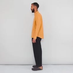 Relaxed Fit Shirt - Ochre Linen Grid -Clothing Sales Store PRODUCT SLOT 4 895962 6C9EBFC92CBC166DC5549507C9F777E6FB27BB4AEEC7C8F13A98333703A8E4292CB3DA20DFDD7D11082A43403D4EFCE3607A14E27A2E53396F2093A97EA3D545