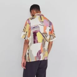 Gabe Shirt - Cutout Print Coral Multi -Clothing Sales Store PRODUCT SWATCH 897018 6C9EBFC92CBC166DC5549507C9F777E6FB27BB4AEEC7C8F13A98333703A8E4292CB3DA20DFDD7D11082A43403D4EFCE3607A14E27A2E53396F2093A97EA3D545