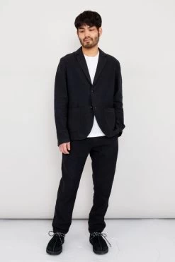 Cotton Linen Blazer - Soft Black -Clothing Sales Store Ryosuke SS23 330 74d98cd6 0e47 4405 8c52 3a6ec0ab6863