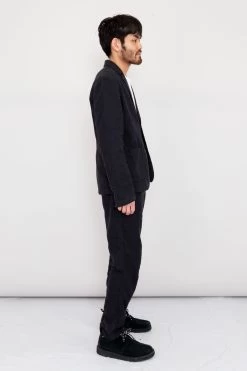 Cotton Linen Blazer - Soft Black -Clothing Sales Store Ryosuke SS23 331 5a7af436 c43f 4c51 ab9c c9fe23740568