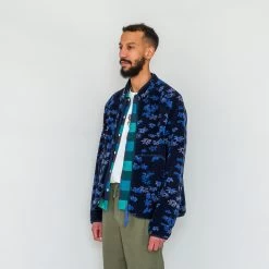 Boxy Puzzle Fleece - Stars And Flowers TH -Clothing Sales Store SS24preMarcelo 227