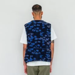 Collarless Puzzle Gilet - Stars And Flowers TH -Clothing Sales Store SS24preMarcelo 260