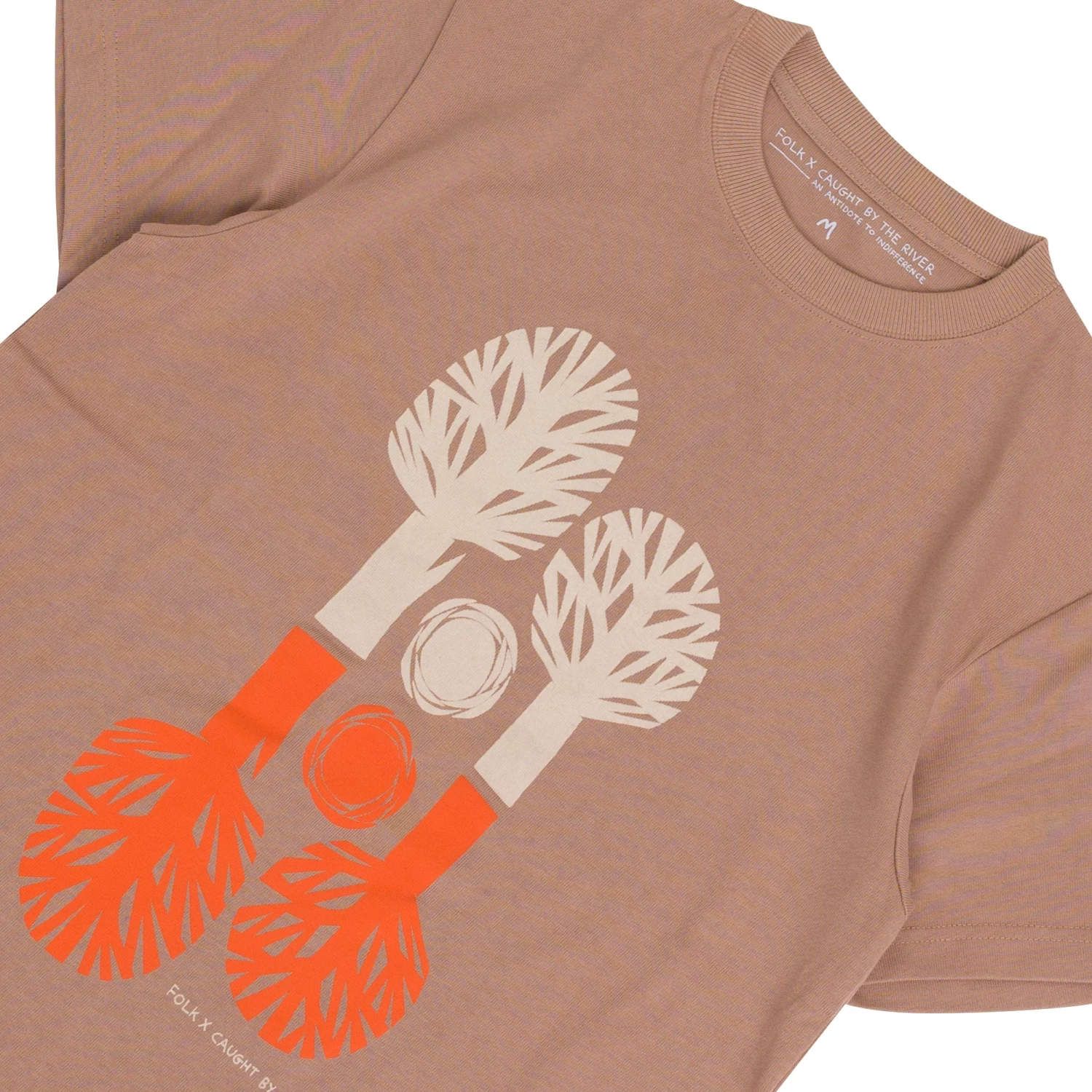 Organic Cotton Tee - Oak - Tree Lake 4 Organic Cotton Tee - Oak - Tree Lake - Image 2
