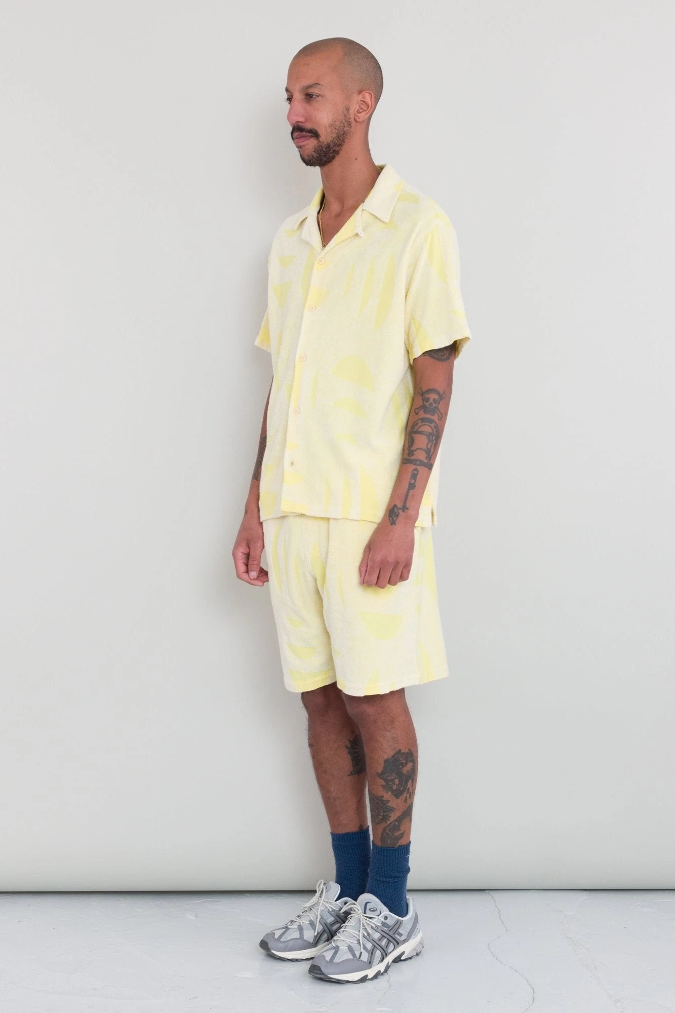 Relaxed Soft Collar Shirt - Yellow Sun DP 5 Relaxed Soft Collar Shirt - Yellow Sun DP - Image 3