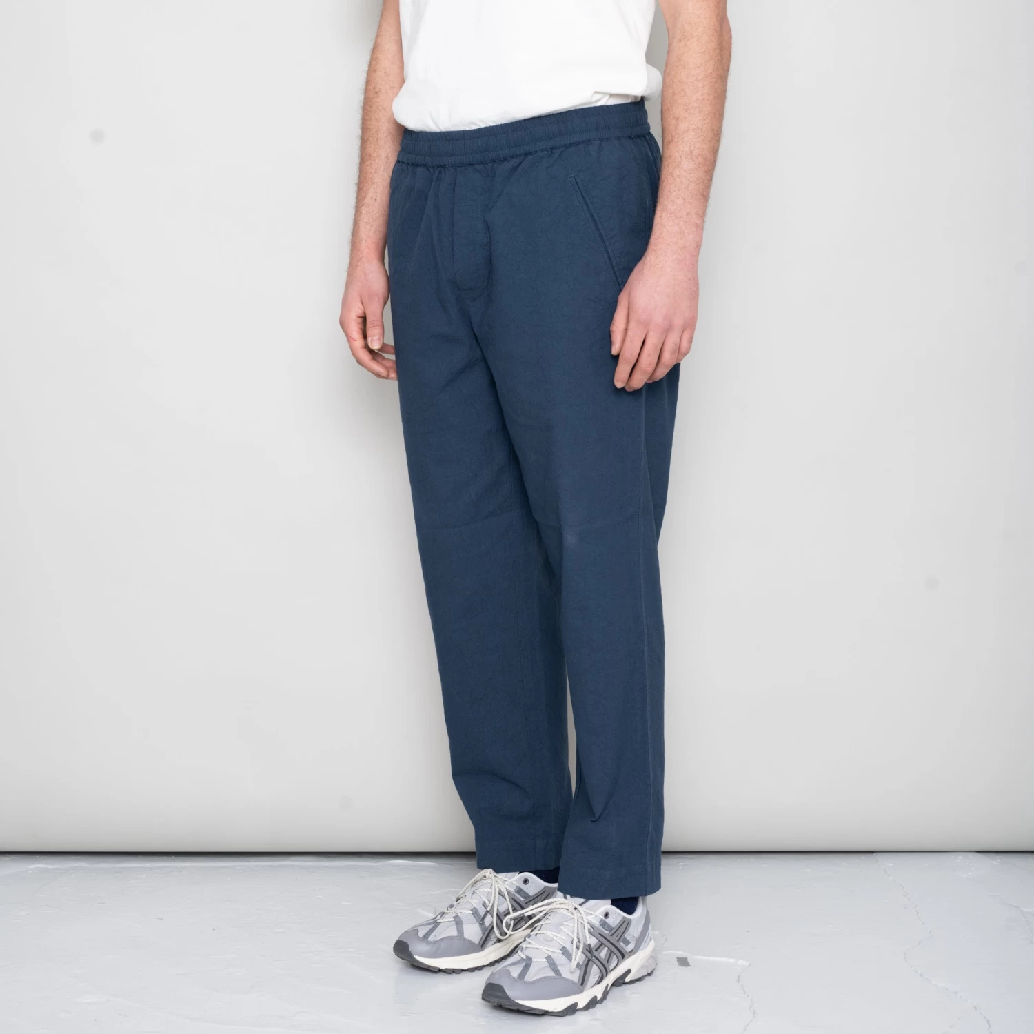 Drawcord Assembly Pant - Ash Navy Crinkle 4 Drawcord Assembly Pant - Ash Navy Crinkle - Image 2