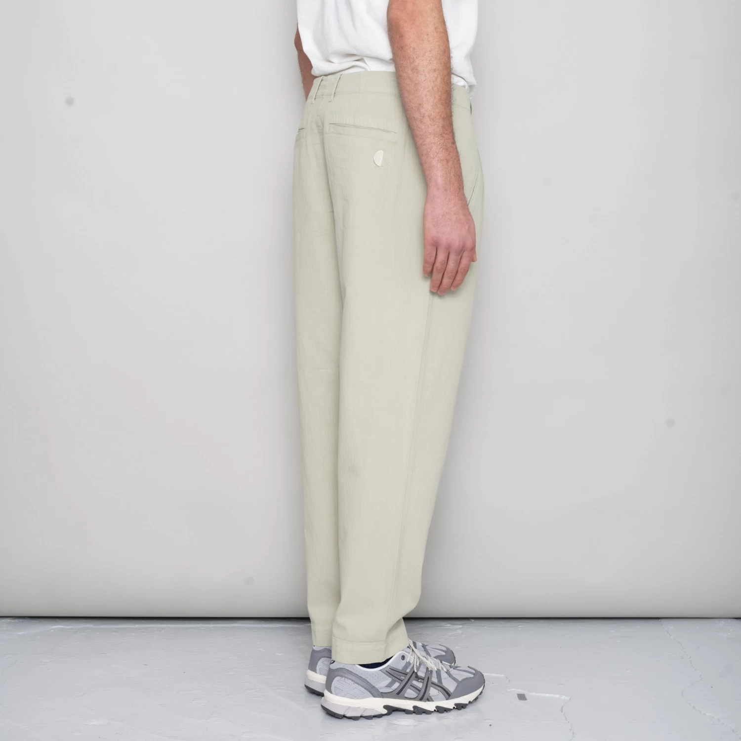 Assembly Pant - Light Olive Herringbone 5 Assembly Pant - Light Olive Herringbone - Image 3