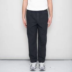 Drawcord Assembly Pant - Soft Black Linen -Clothing Sales Store SidneySS24trousers 065