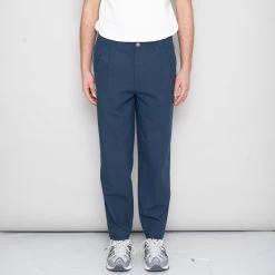 Assembly Pant - Ash Navy Crinkle -Clothing Sales Store SidneySS24trousers 071