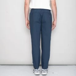 Drawcord Assembly Pant - Ash Navy Poplin -Clothing Sales Store SidneySS24trousers 082