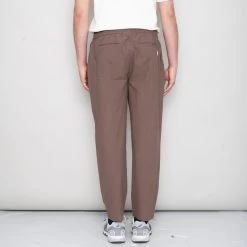 Drawcord Assembly Pant - Ash Brown Crinkle -Clothing Sales Store SidneySS24trousers 090