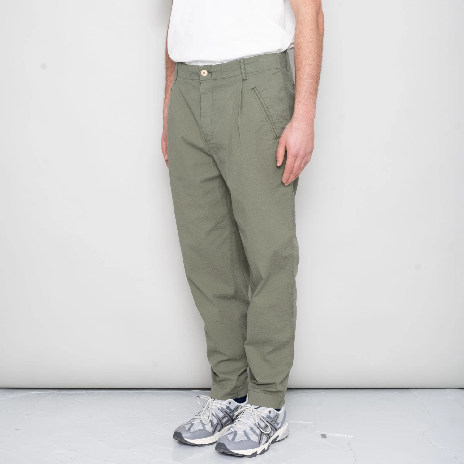 Assembly Pant - Olive Seersucker 4 Assembly Pant - Olive Seersucker - Image 2