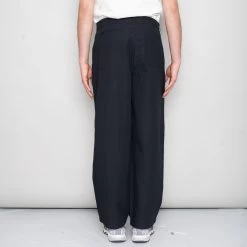 Wide Fit Trouser - Soft Black -Clothing Sales Store SidneySS24trousers 174