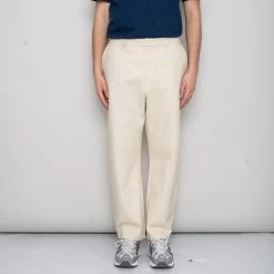 Barrel Leg Pant - Stone Hemp Canvas 16 Barrel Leg Pant - Stone Hemp Canvas -Clothing Sales Store SidneySS24trousers 213