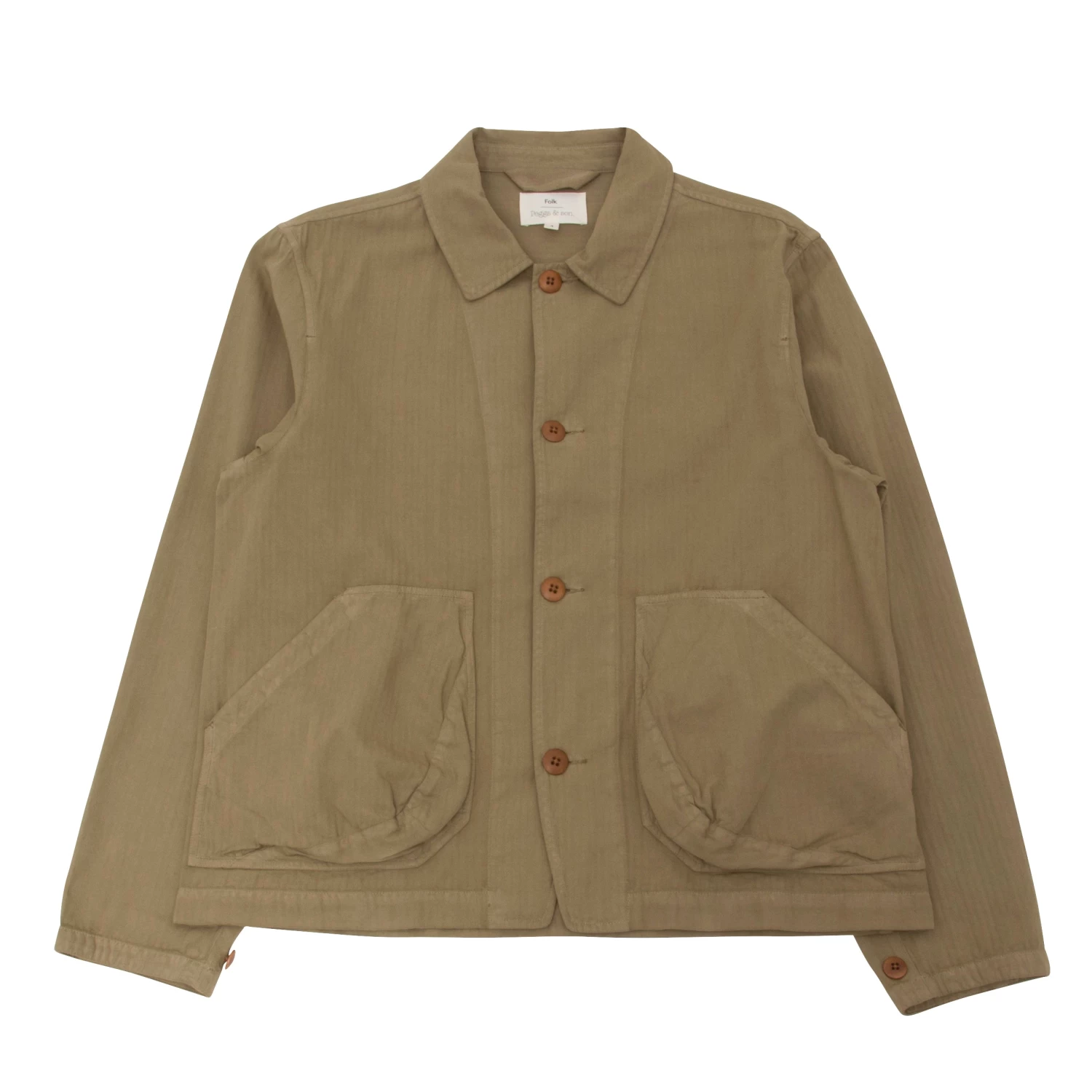 Prism Jacket - Olive Herringbone 3 Prism Jacket - Olive Herringbone