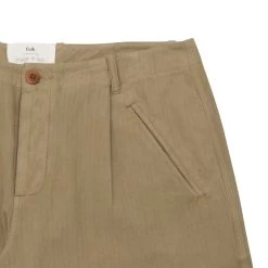 Assembly Pant - Olive Herringbone -Clothing Sales Store StudioSession 010 3