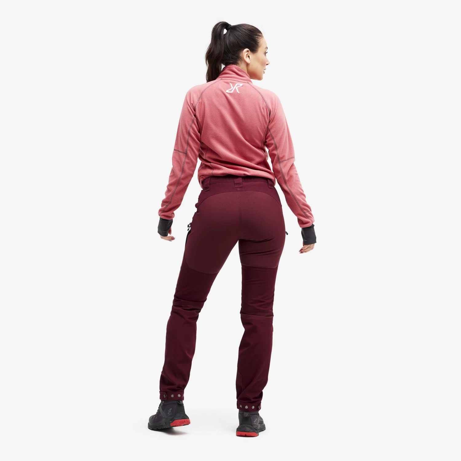 Nordwand Pro Trousers Women Burgundy/Earth Red 5 Nordwand Pro Trousers Women Burgundy/Earth Red - Image 3