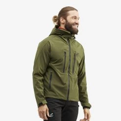 Trail Jacket Men Dark Olive