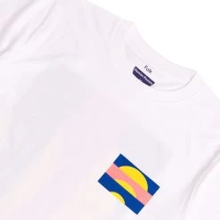Folk X Damien Poulain T-shirt Sun Print - White -Clothing Sales Store archivess24 1068 5c9b04a2 b274 4abb 9afd b10a5f7c177e