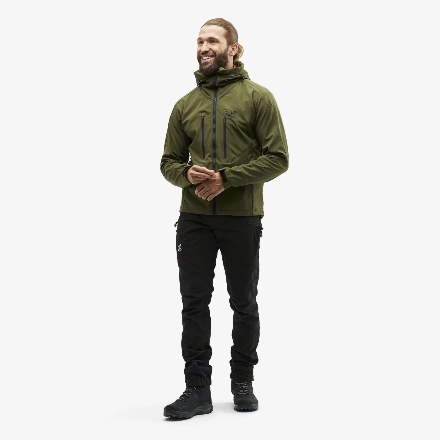 Trail Jacket Men Dark Olive 4 Trail Jacket Men Dark Olive - Image 2