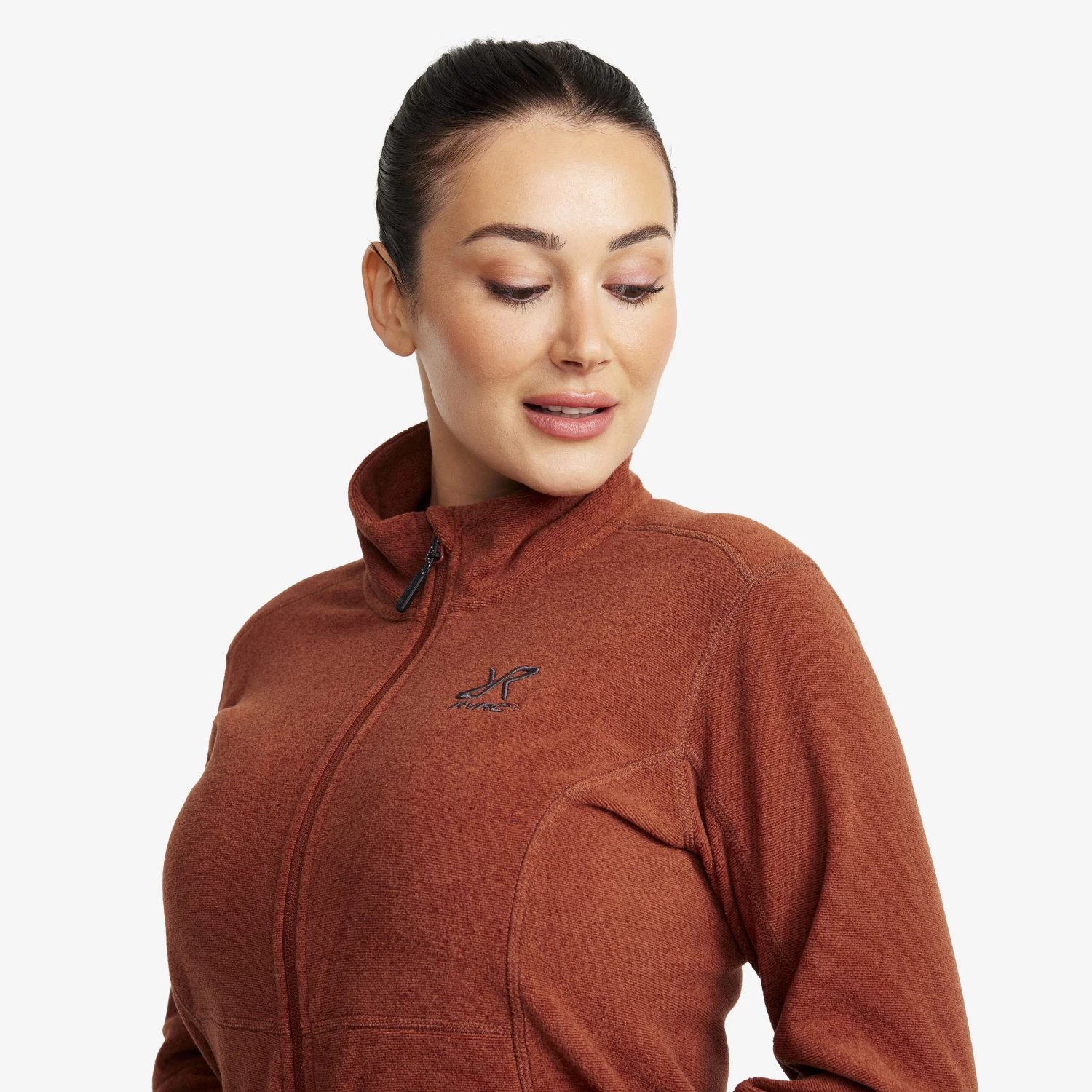 Essential Full-zip Fleece Women Smoked Paprika 6 Essential Full-zip Fleece Women Smoked Paprika - Image 4