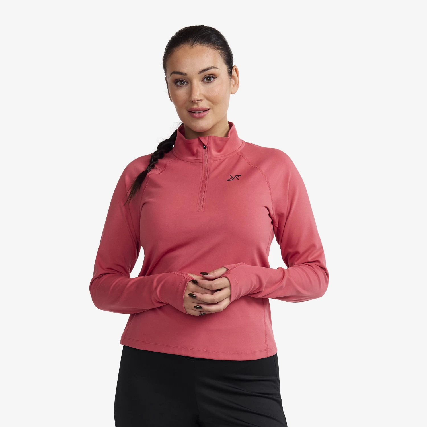 Prep Half-zip Top Women Holly Berry 3 Prep Half-zip Top Women Holly Berry