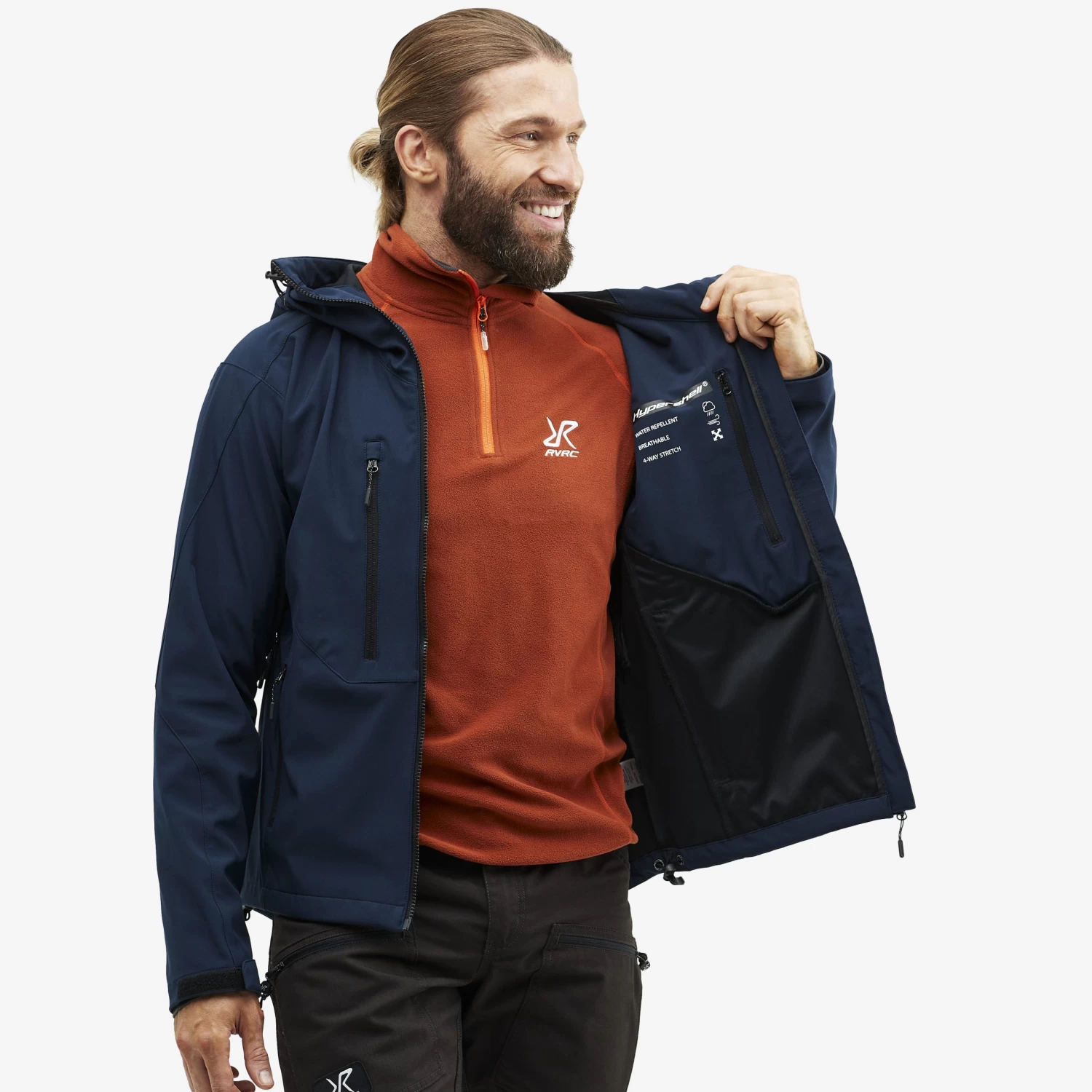 Trail Jacket Men Thunder Blue 9 Trail Jacket Men Thunder Blue - Image 7