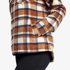 Lumber Jacket Women Rusty Orange/Oatmeal -Clothing Sales Store b9c62b1b 7cd8 4f78 a971 59f4cc40ecb4