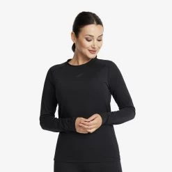 Uphill Top Women Black