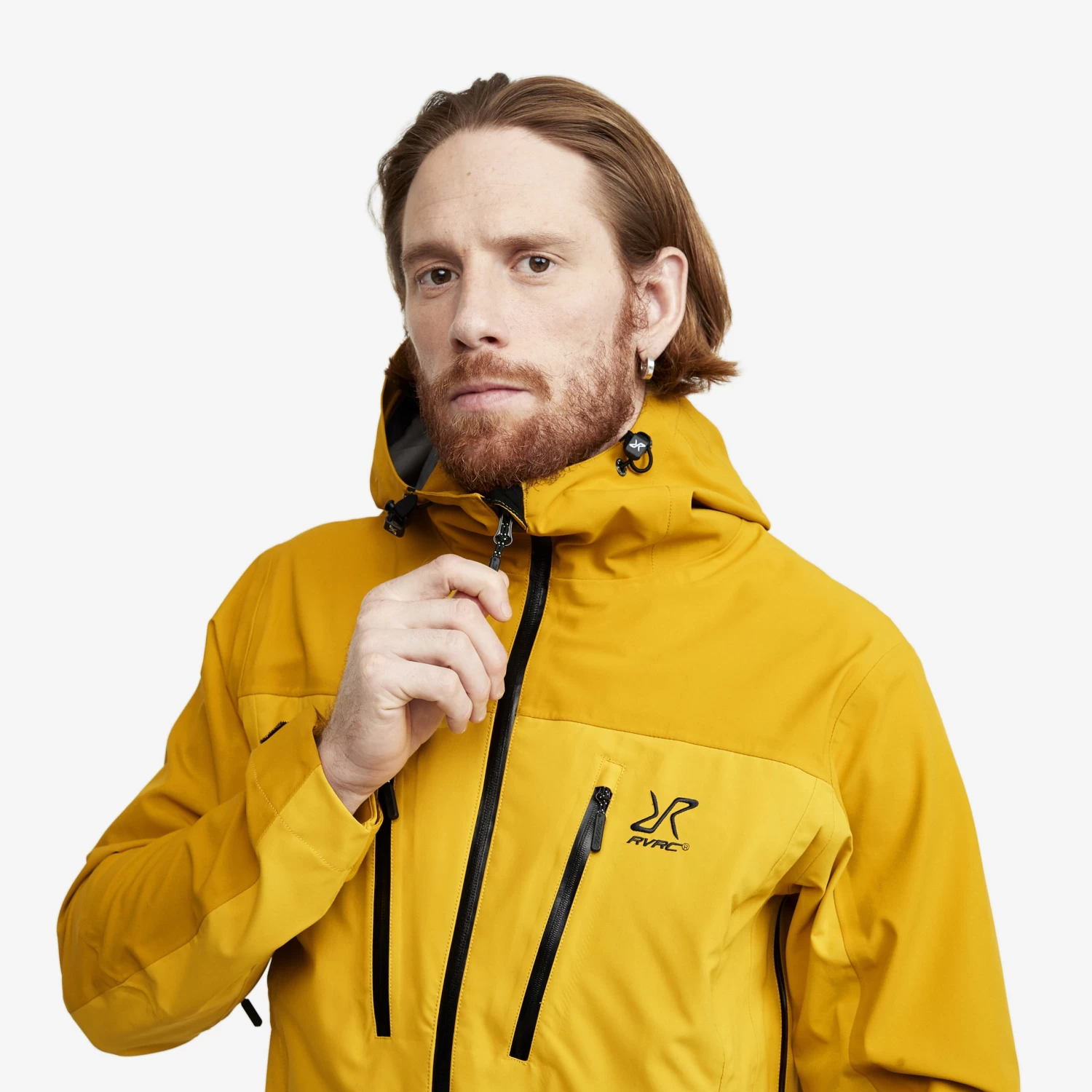Silence Proshell Jacket Men Lemon Curry 6 Silence Proshell Jacket Men Lemon Curry - Image 4