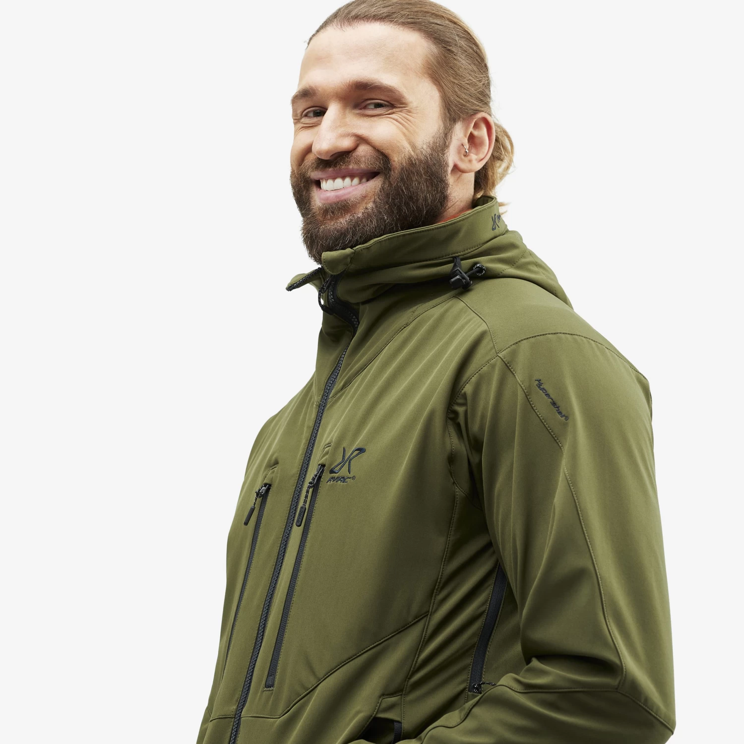 Trail Jacket Men Dark Olive 6 Trail Jacket Men Dark Olive - Image 4