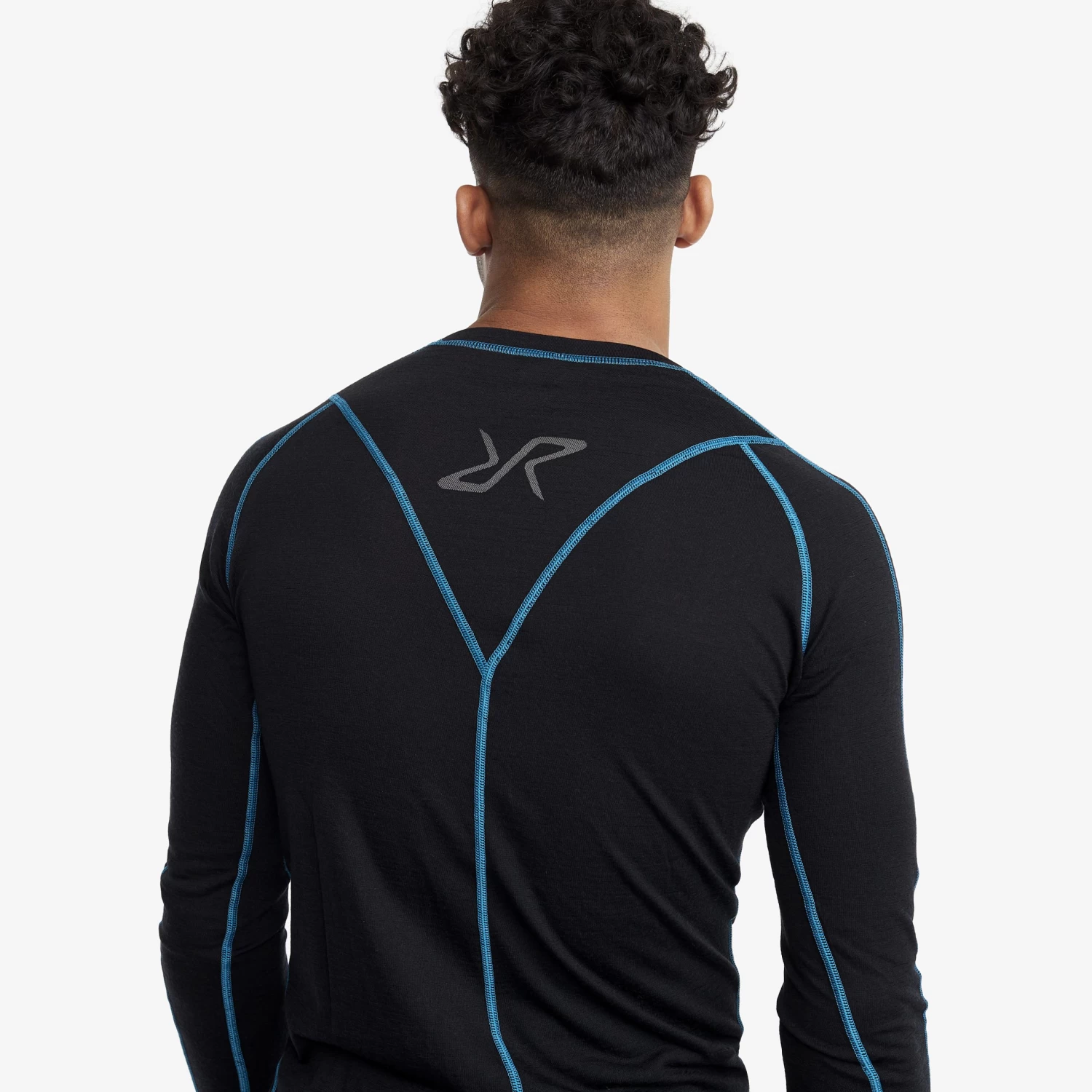 Outright Merino Top Men Black 7 Outright Merino Top Men Black - Image 5